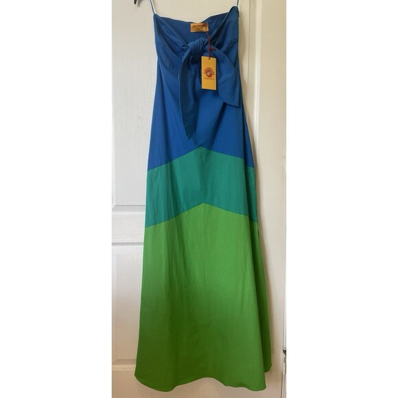 NWT Simon Miller X Mango Multi Colored Maxi Dress Blogger Fave Size  4 - Picture 6 of 14